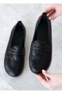 Туфлі Barefoot жіночі шкіряні чорні 8474-28