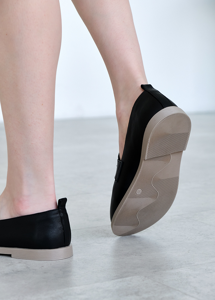 Туфлі Barefoot жіночі шкіряні чорні 8474-28
