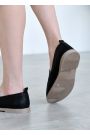 Туфлі Barefoot жіночі шкіряні чорні 8474-28