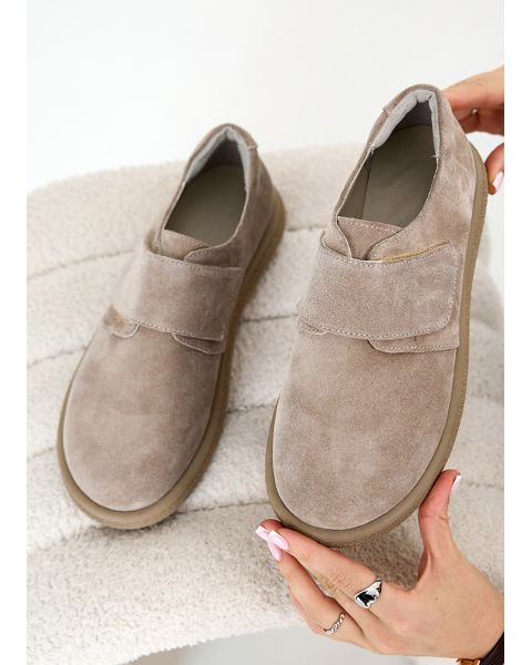 Туфлі Barefoot жіночі замшеві беж 8535-28 Туфлі Barefoot жіночі замшеві беж 8535-28