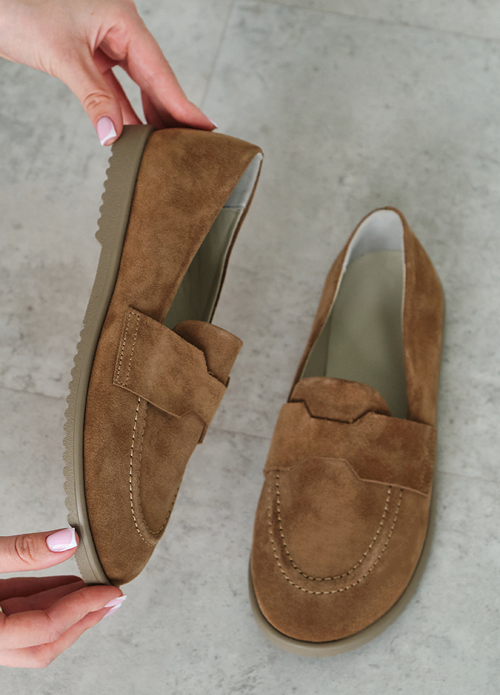 Туфлі Barefoot жіночі замшеві brown 8463-28