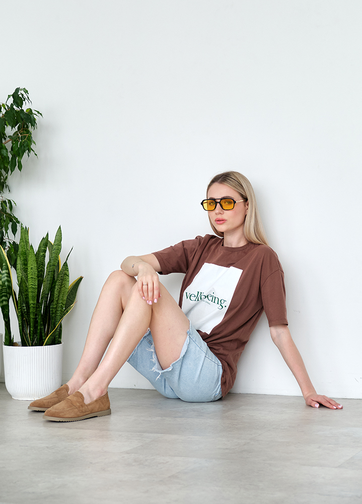 Туфлі Barefoot жіночі замшеві brown 8463-28
