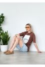 Туфлі Barefoot жіночі замшеві brown 8463-28