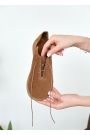 Туфлі Barefoot жіночі замшеві brown 8467-28