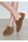 Туфлі Barefoot жіночі замшеві brown 8467-28