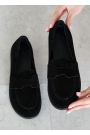 Туфлі Barefoot жіночі замшеві чорні 8468-28