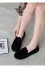 Туфлі Barefoot жіночі замшеві чорні 8468-28