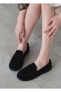 Туфлі Barefoot жіночі замшеві чорні 8468-28