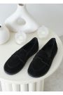 Туфлі Barefoot жіночі замшеві чорні 8468-28