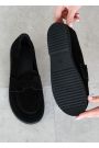 Туфлі Barefoot жіночі замшеві чорні 8468-28