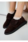 Туфлі Barefoot жіночі замшеві коричневі 8538-28
