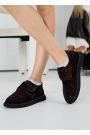 Туфлі Barefoot жіночі замшеві коричневі 8538-28