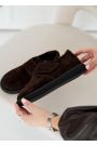 Туфлі Barefoot жіночі замшеві коричневі 8538-28