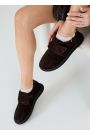 Туфлі Barefoot жіночі замшеві коричневі 8538-28