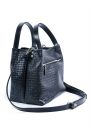 Черная кожаная сумочка MINI 6930-11
