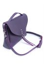Сумка клатч кожа фиолет 6932-11