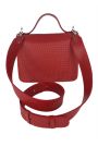 Сумка клатч кожа красный 8407-11