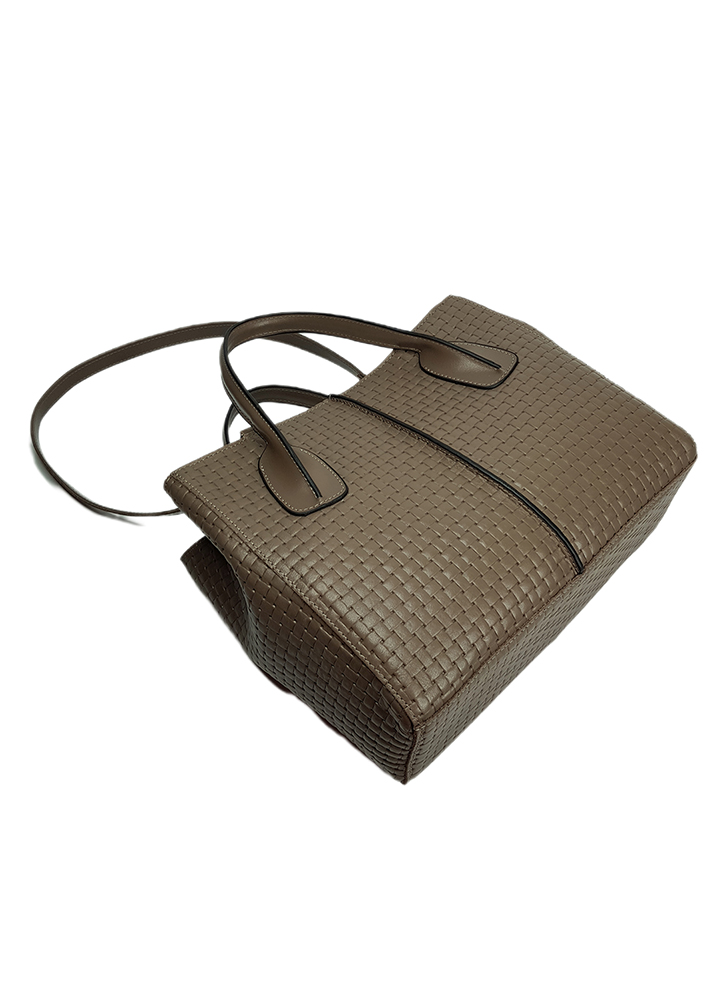 Сумка BIG натуральная кожа мокко 8496-11