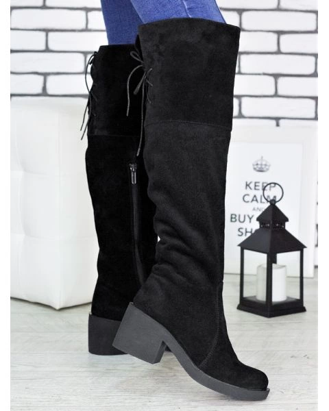 Ботфорти замшеві Ембер 7170-28